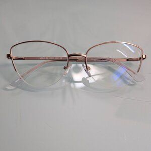 EyeBuyDirect Star Glasses Frames in Rose Gold